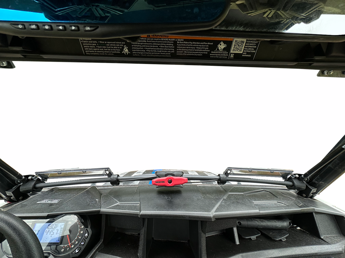 SEIZMIK - Flip-Up Windshield with Vents - 23170493