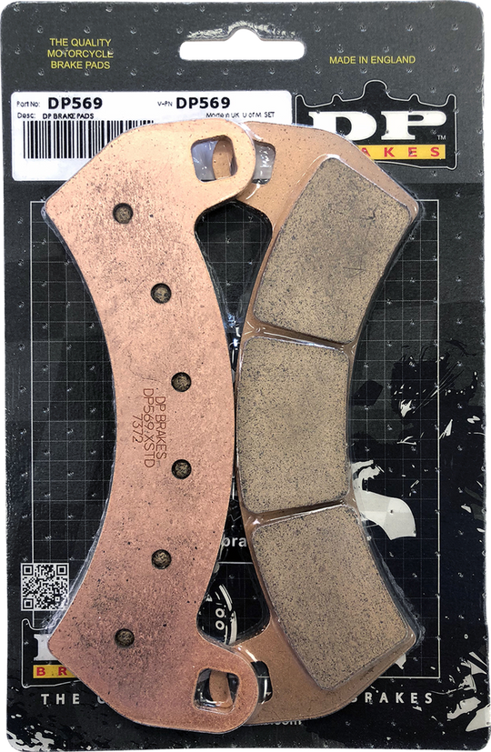 DP BRAKES - ATV/UTV Sintered Metal Brake Pads - 17212520