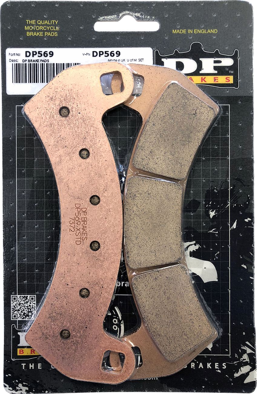 DP BRAKES - ATV/UTV Sintered Metal Brake Pads - 17212520