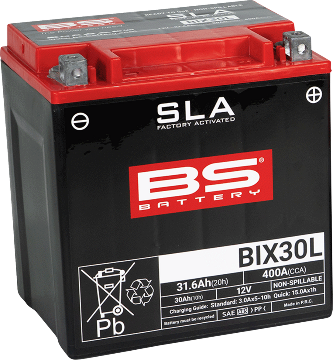 BS BATTERY - SLA Factory- Activated AGM Maintenance-Free Battery - 21130644