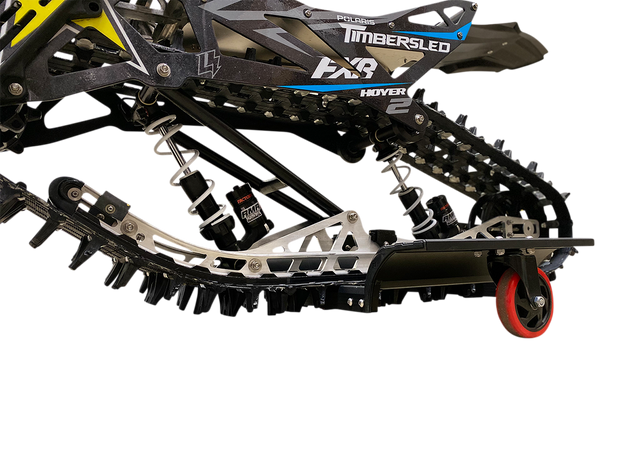 CALIBER Wheels - Trax Wheels 2.0 - Sled/Snowbike - Adjustable 13395