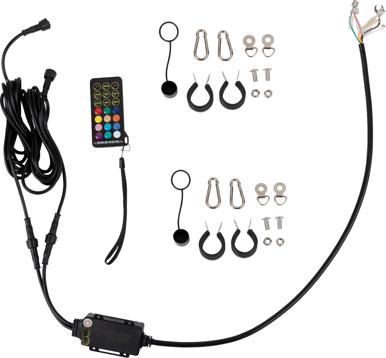 MOOSE OFFROAD - Quick Disconnect Angel Whip Lights - 20403162