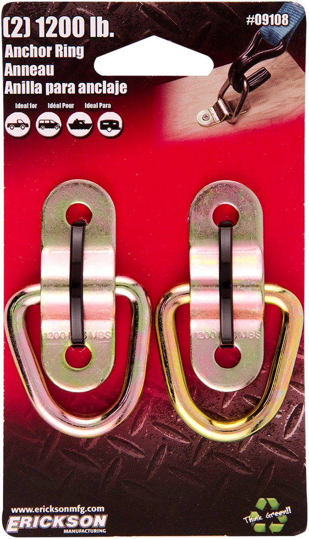 ERICKSON Wire Flip Anchor - 1200 LB 09108
