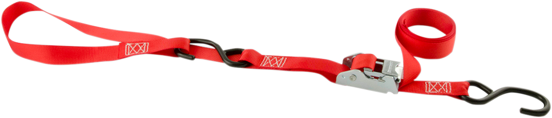 ERICKSON Over-Center Buckle Strap - 1" x 6' - Red 05729