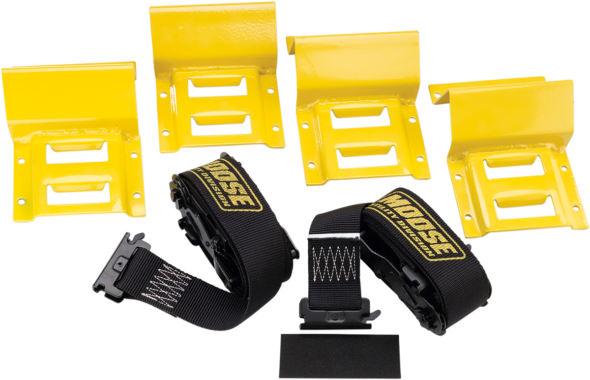MOOSE OFFROAD Tie-Down/Chock Tire Kit 09160