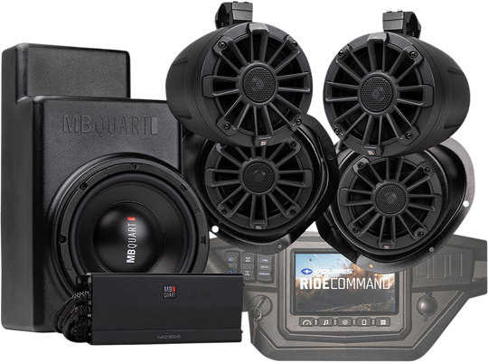 MB QUART Audio Kit - General with Ride Command MBQG-STG5-RC-1