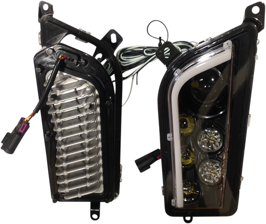 BRITE-LITES LED Headlight Conversion Kit - Polaris BL-LEDRZRHALO
