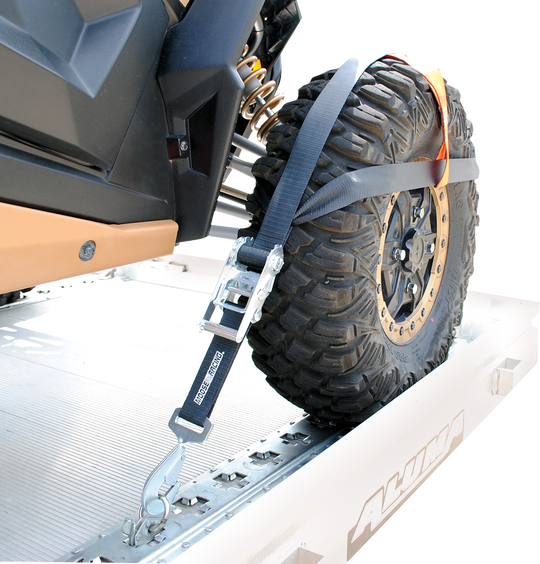 MOOSE OFFROAD Wheel Net Tie Downs - Black 3920-0494