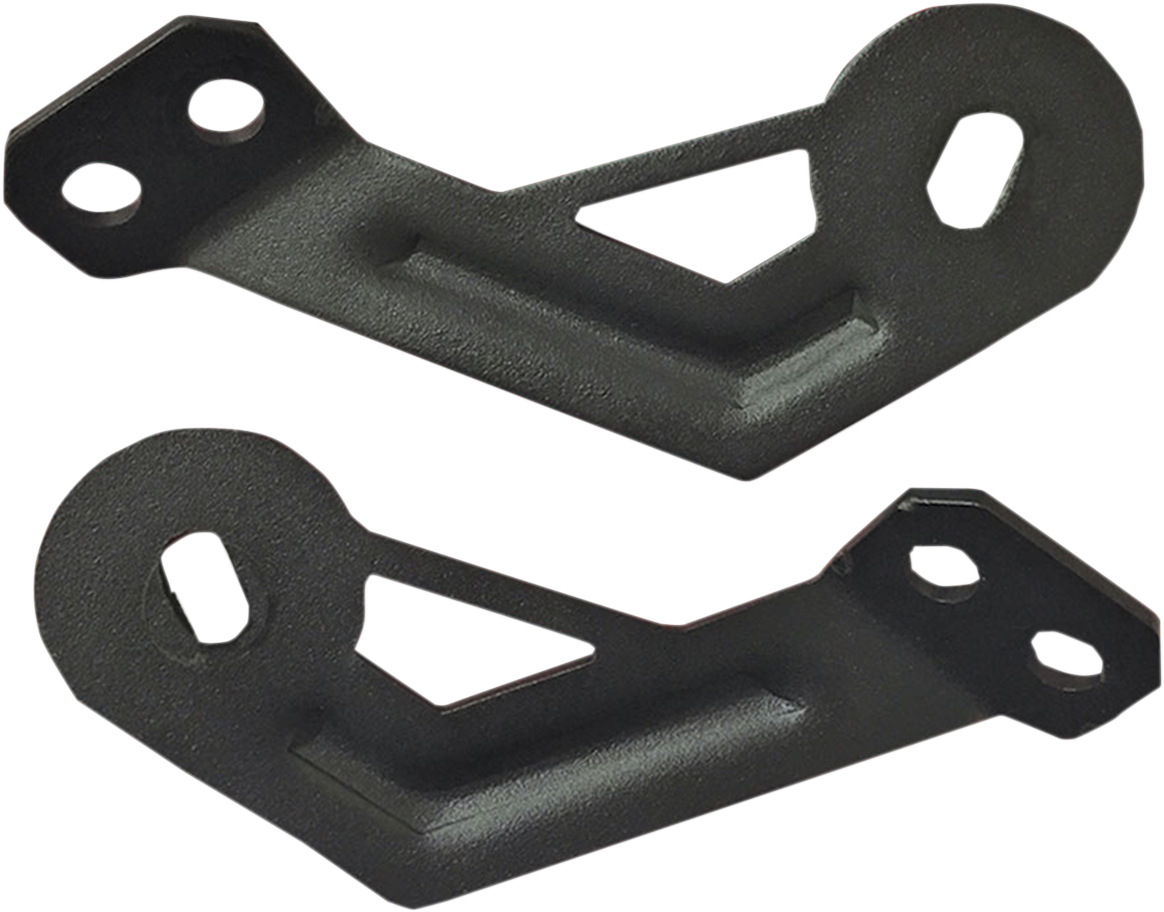 SEIZMIK Mirror Mounts - Black - Polaris General 56-18069