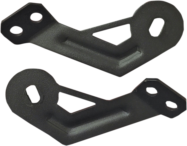 SEIZMIK Mirror Mounts - Black - Polaris General 56-18069