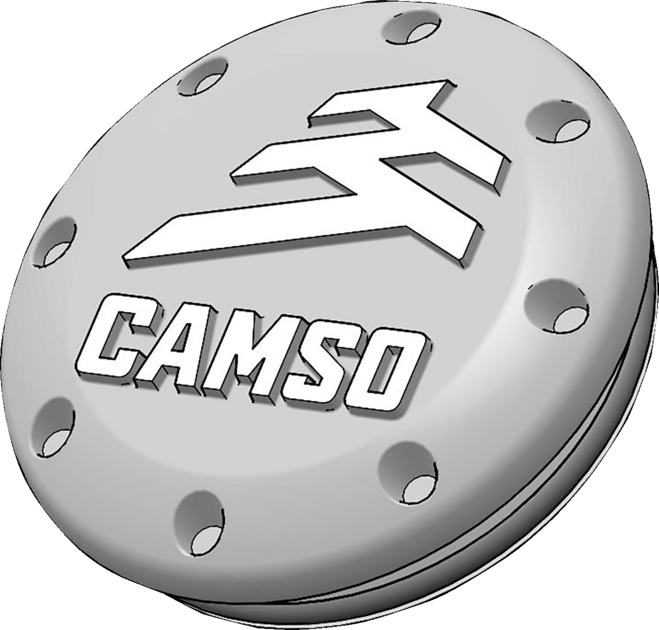 CAMSO Spindle Hub Cap Assembly - Blue - Each 1017-00-7150