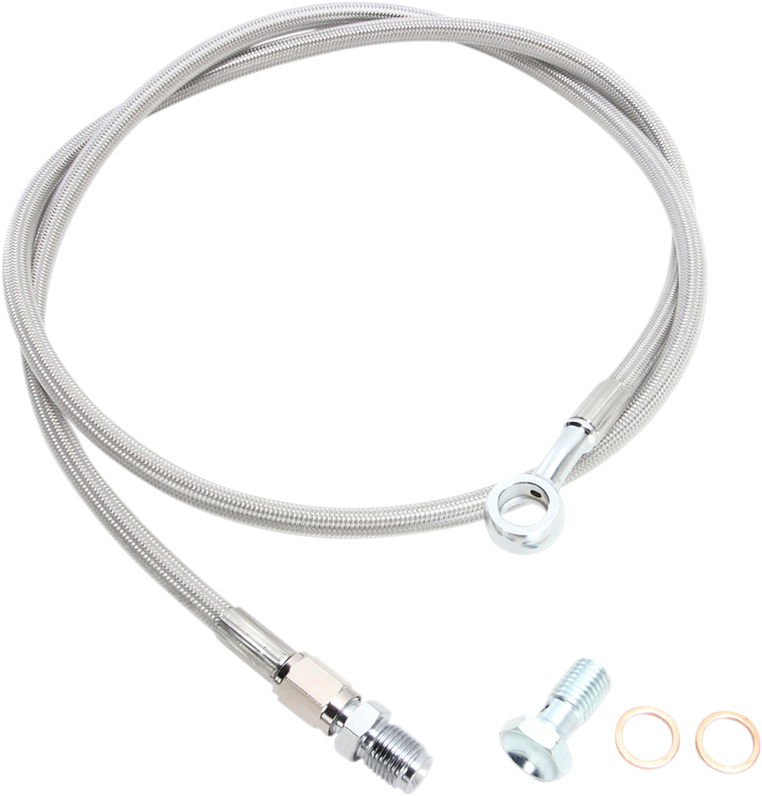 PARTS UNLIMITED - Extended Length Brake Line - 17415073