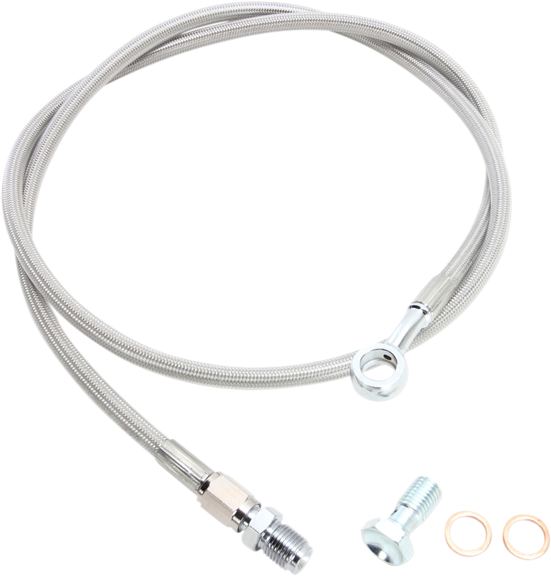 PARTS UNLIMITED - Extended Length Brake Line - 17415073