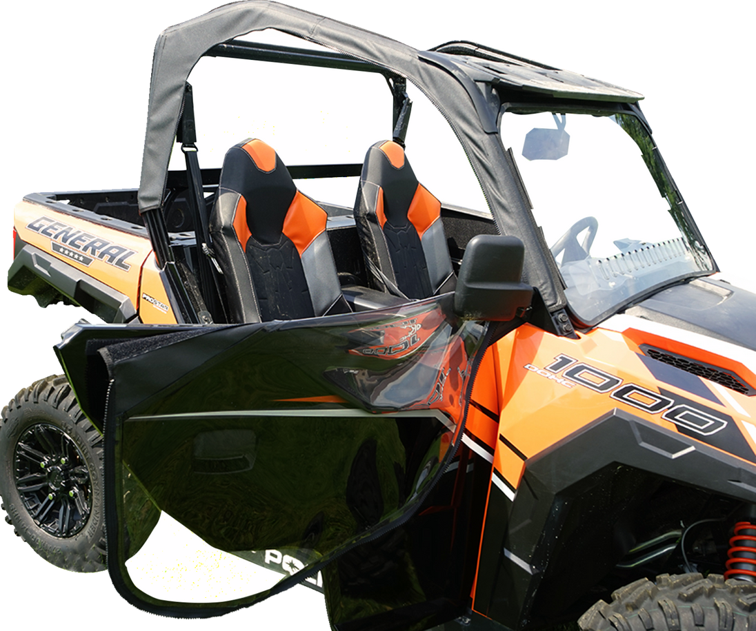SEIZMIK Soft Upper Door - Black - Can-Am - General XP 1000 51-20982