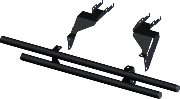 KFI PRODUCTS Rear Bumper - Black - Polaris General 101245