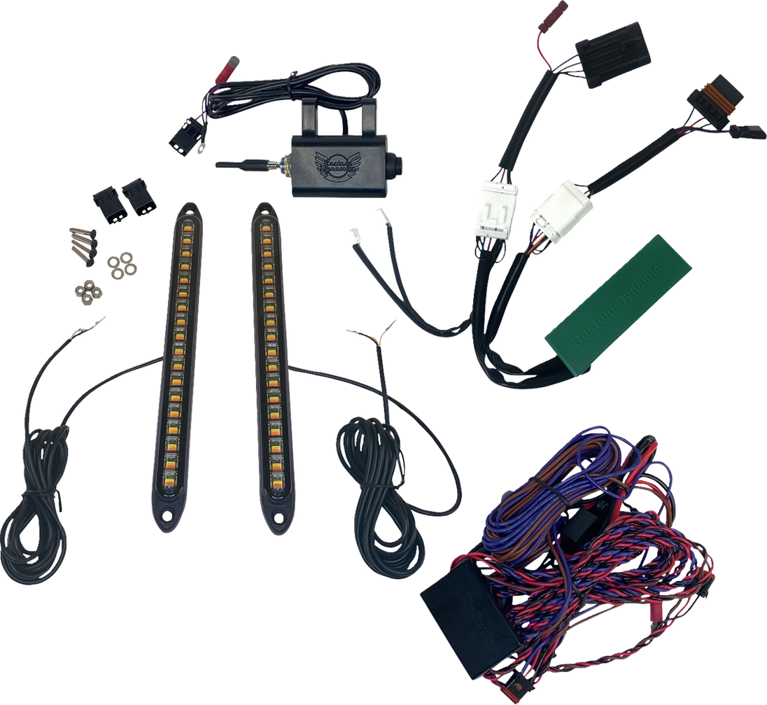 CUSTOM DYNAMICS Turn Signal Kit - Front/Rear - General CD-SXS-GEN