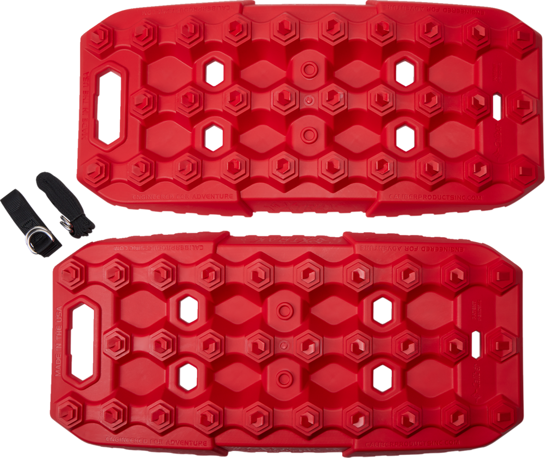 CALIBER XTrax - Off-Road Recovery Boards - Red 13567-RED