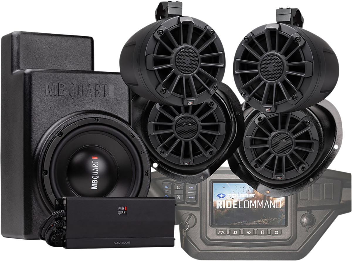 MB QUART - Stage 5 Tuned Audio System for RIDE COMMAND™ - 44050842