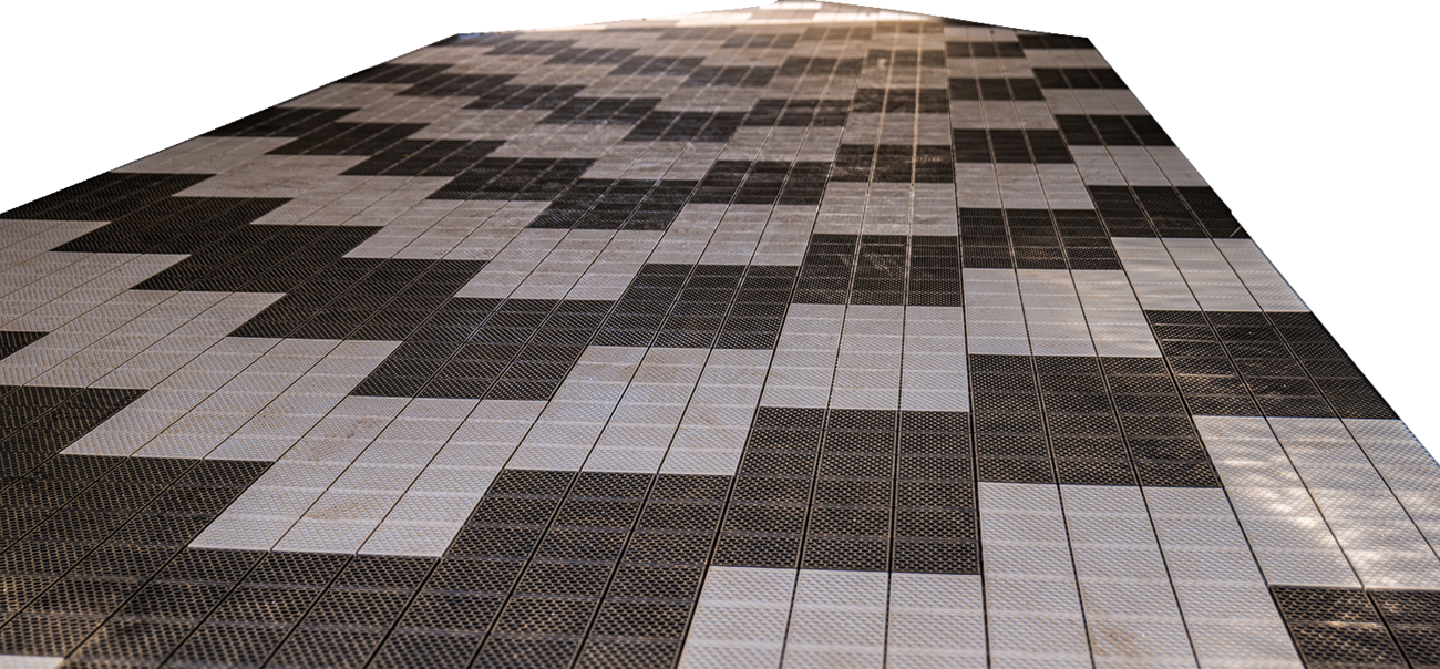 CALIBER ProTech Smooth Flooring - Gray - 8 pcs 13610-3