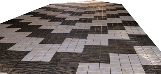 CALIBER ProTech Smooth Flooring - Gray - 8 pcs 13610-3