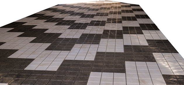 CALIBER ProTech Smooth Flooring - Gray - 8 pcs 13610-3