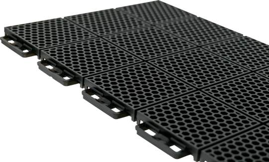 CALIBER ProTech Smooth Flooring - Black - 24 pcs 13612-1