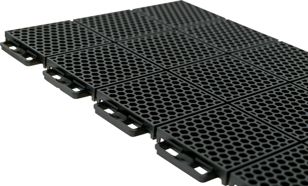 CALIBER ProTech Smooth Flooring - Black - 24 pcs 13612-1