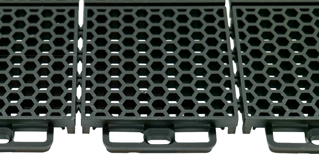 CALIBER ProTech Smooth Flooring - Black - 8 pcs 13610-1