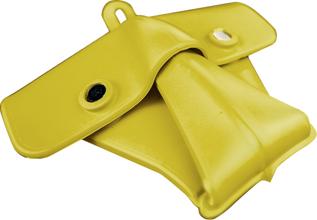 CALIBER Funnels - Flexible/Foldable - Small/Medium/Large - Blue/Orange/Yellow - 3 Pack 13590