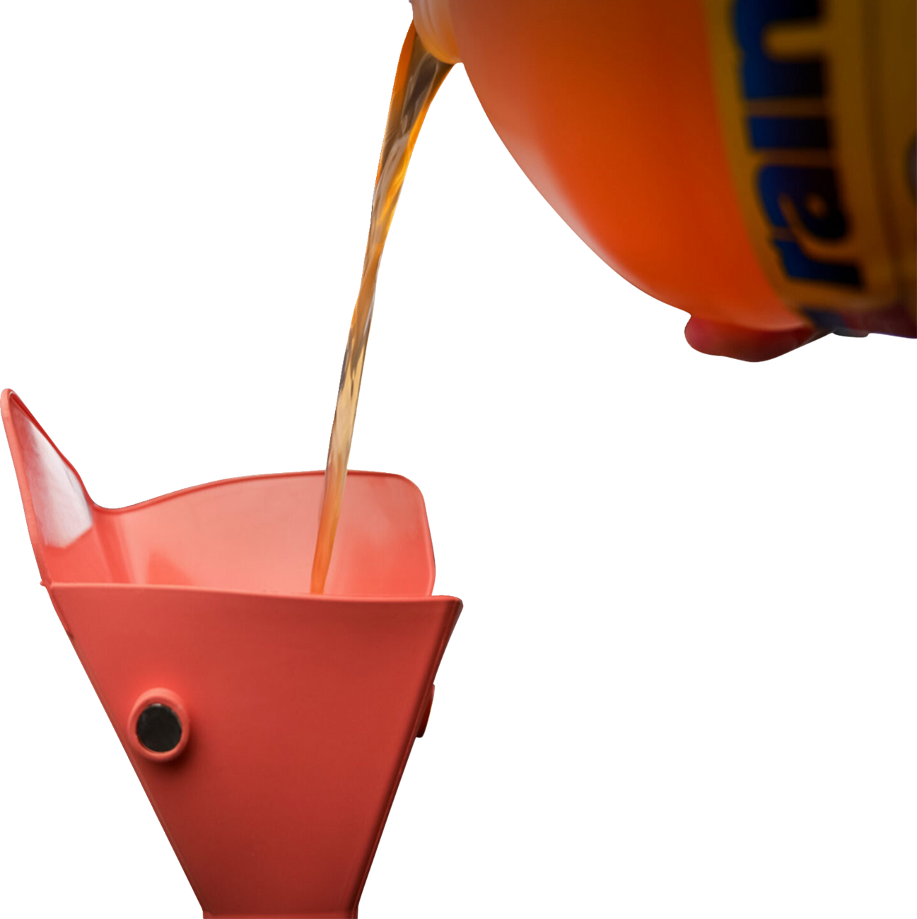 CALIBER Funnels - Flexible/Foldable - Small/Medium/Large - Blue/Orange/Yellow - 3 Pack 13590