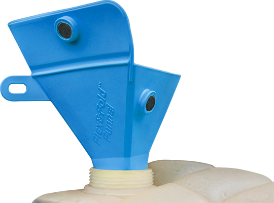 CALIBER Funnels - Flexible/Foldable - Small/Medium/Large - Blue/Orange/Yellow - 3 Pack 13590