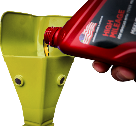 CALIBER Funnels - Flexible/Foldable - Small/Medium/Large - Blue/Orange/Yellow - 3 Pack 13590