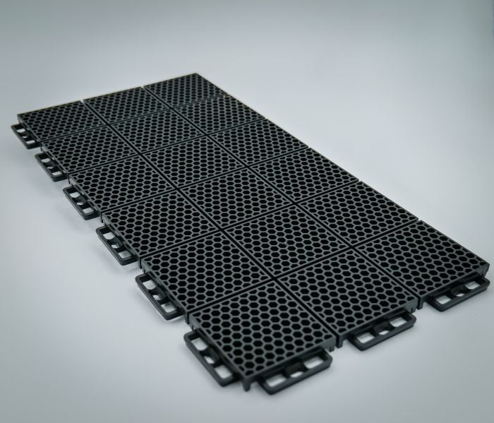 PROTECH FLOORING - SMOOTH - 8 PC. - BLK.