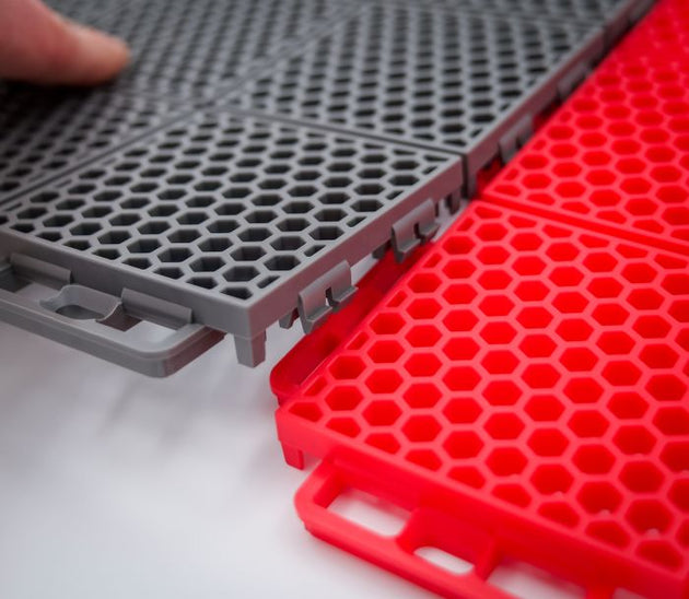 PROTECH FLOORING - SMOOTH - 8 PC. - GREY