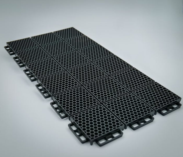 PROTECH FLOORING - SMOOTH - 24 PC. - BLK.