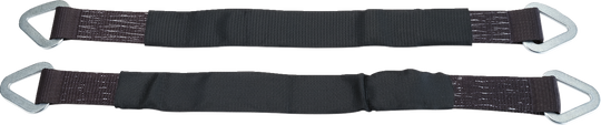 MOOSE OFFROAD Axle Straps - 2" x 30" - Black - Pair 3920-0522