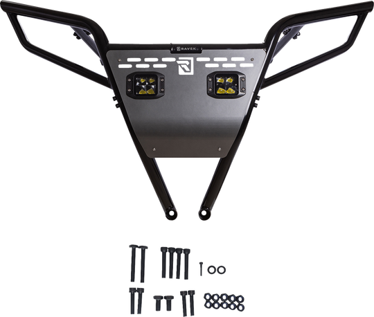 RAVEK Rear Bumper - Plug & Play Reverse LED Lighting - Polaris - RZR 64-308BKL
