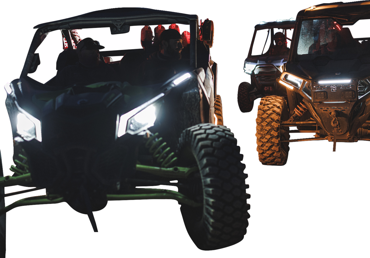 RAVEK Apex Lights* - Running - Amber - RZR 64-313A