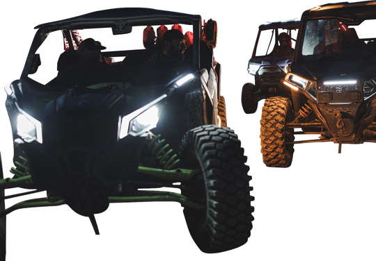RAVEK Apex Lights* - Running - Amber - RZR 64-313A