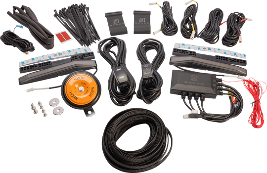 RAVEK Turn Signal Kit - Amber - White Running Lights - Commander 65-500