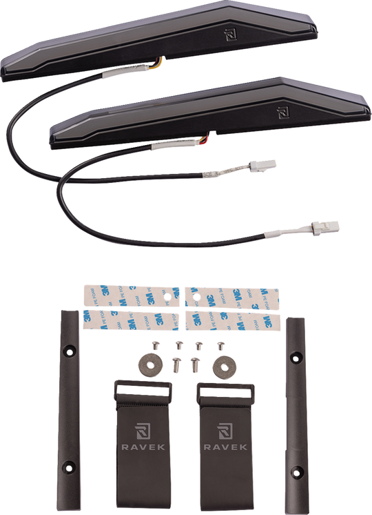 RAVEK Apex Lights* - Running - White - Pioneer 66-101S