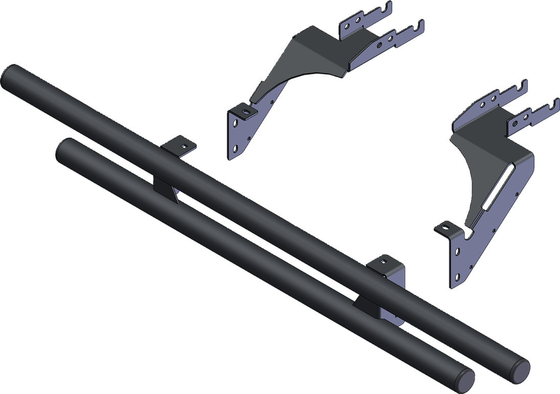KFI PRODUCTS Rear Bumper - Polaris - General 1000 102085