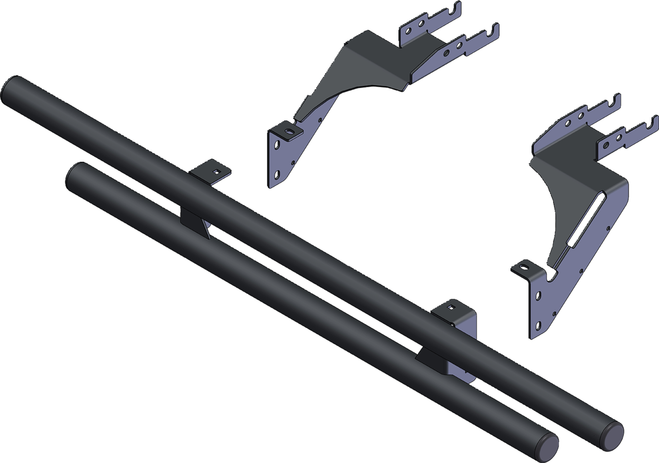 KFI PRODUCTS Rear Bumper - Polaris - General 1000 102085