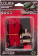 ERICKSON Ratchet Strap - 1" x 15' - Red 01400