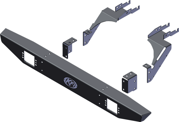 KFI PRODUCTS Rear Bumper - Polaris - General 1000 '21-'24 102080