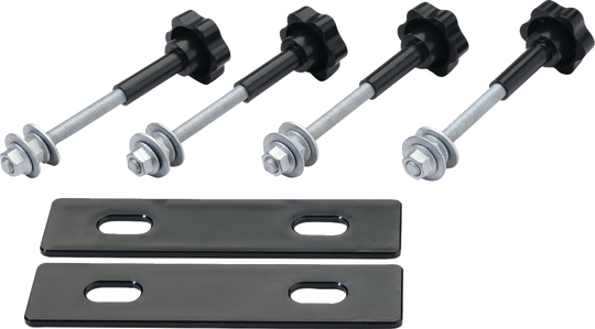 MOOSE OFFROAD Recovery/Traction Boards - Black - Pair Q15-6019B