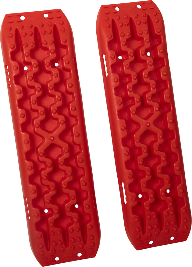 MOOSE OFFROAD Recovery/Traction Boards - Red - Pair Q15-6019R