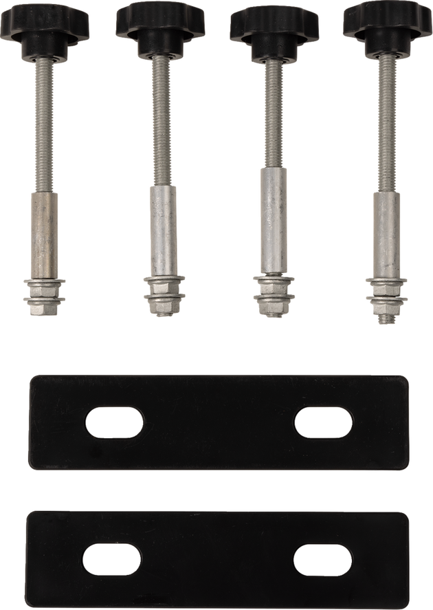 MOOSE OFFROAD Recovery/Traction Boards - Red - Pair Q15-6019R