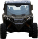 RAVEK Front Bumper/Skid Plate with White Lights - Black - RZR XP 1000 64-317BKL