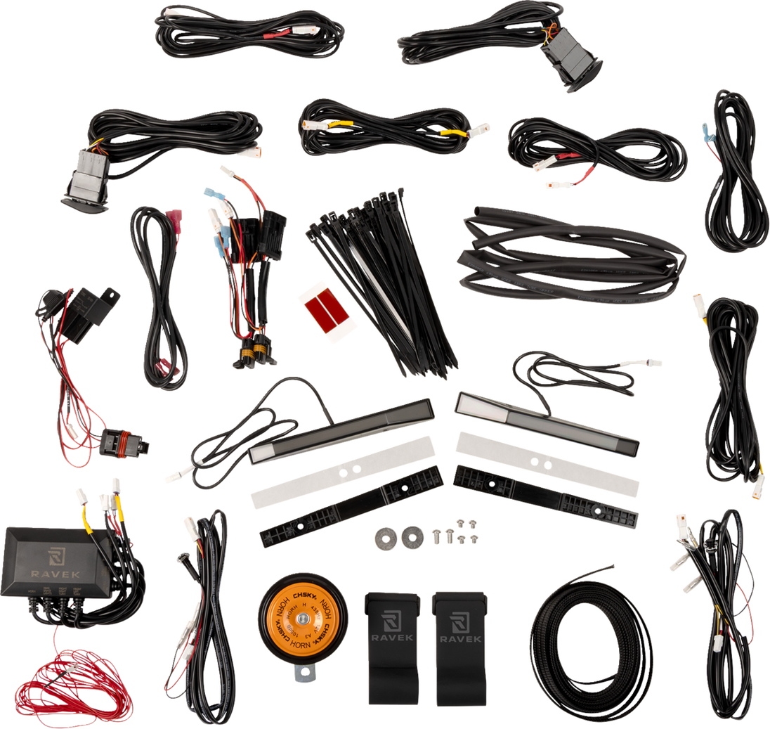 RAVEK Turn Signal Kit - White Running Light - RZR XP 64-319